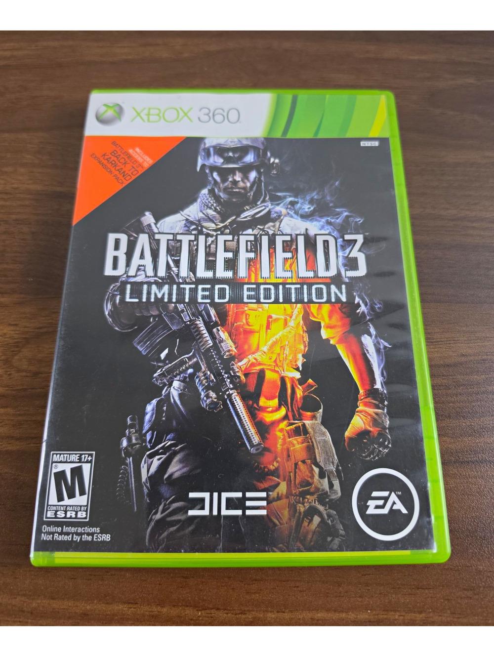 Battlefield 3 Limited Edition Xbox 360 Complete CIB NTSC M Shooter 2011
